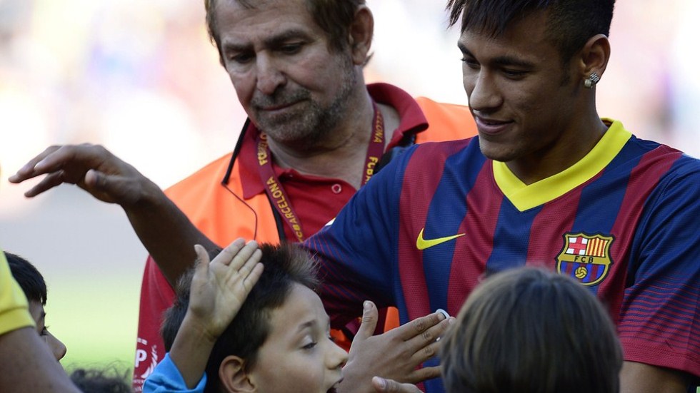 Presentacion de Neymar en el Barcelona 2